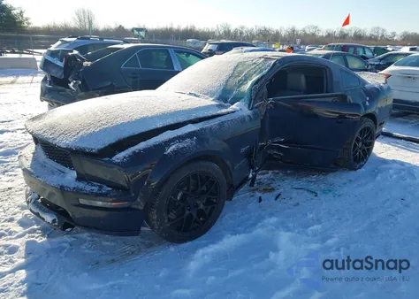 2007 Ford Mustang Gt Deluxe/Gt Premium from USA, damaged, VIN 1ZVFT82HX75290616